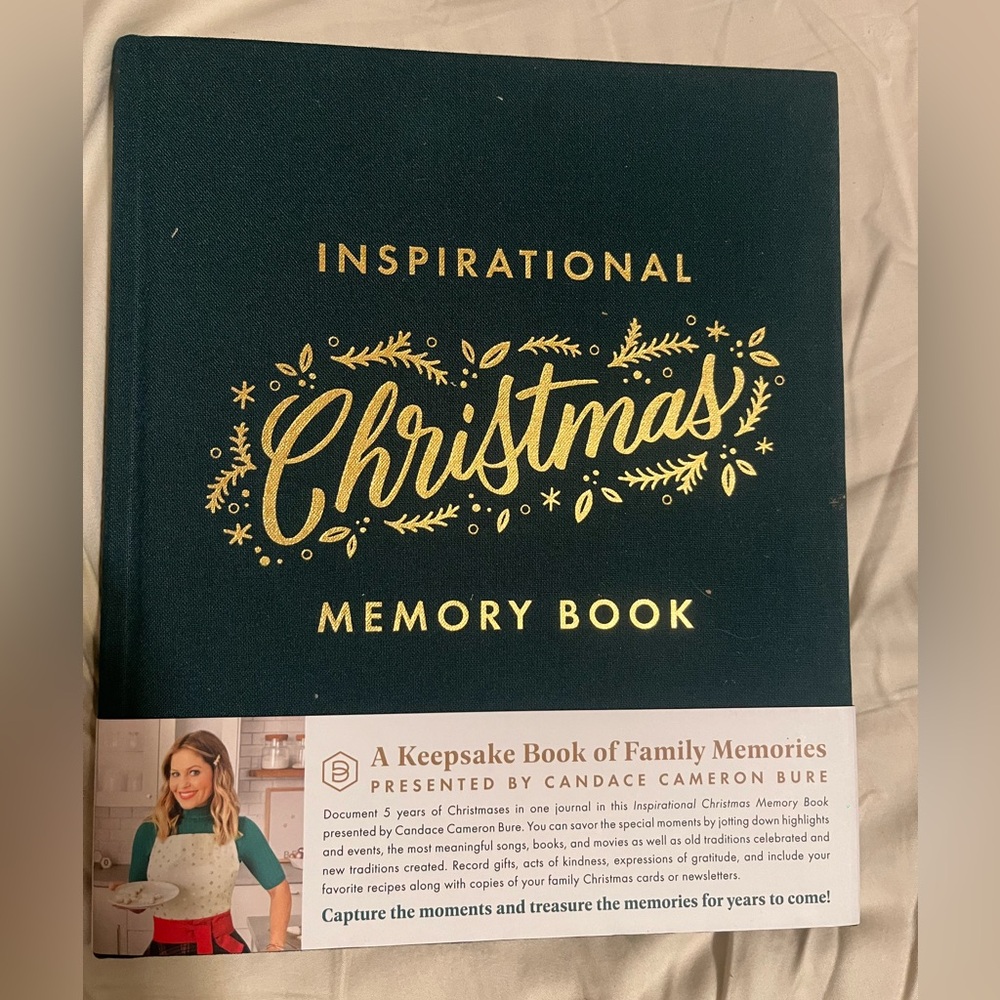 Candace Cameron Bure Inspirational Christmas Memory Book